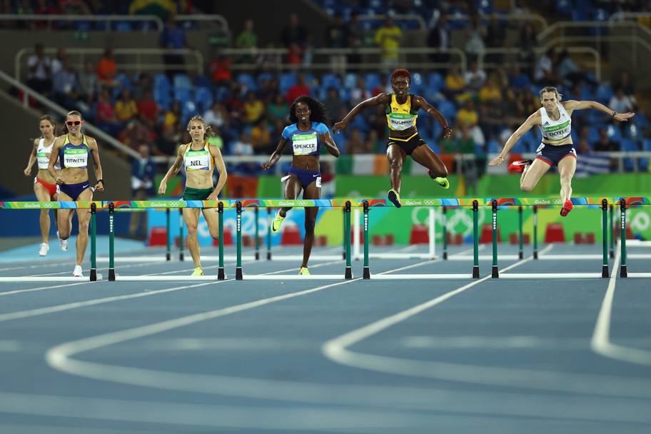 Semifinali 400 metri ostacoli femminile. (Getty)